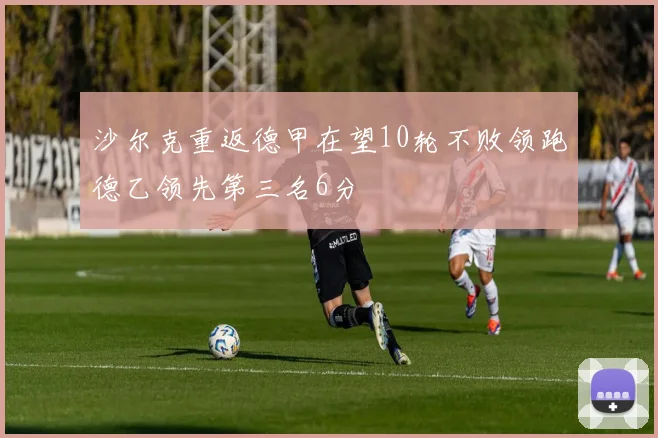 沙尔克重返德甲在望10轮不败领跑德乙领先第三名6分