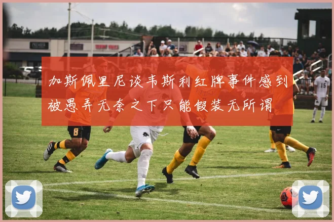加斯佩里尼谈韦斯利红牌事件感到被愚弄无奈之下只能假装无所谓